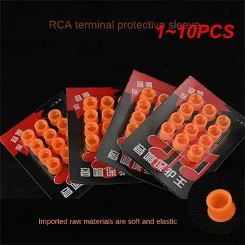  1 ~ 10PCS терминал защита покритие Rca женски тип окисляване и устойчивост на корозия износоустойчив прахоустойчив
