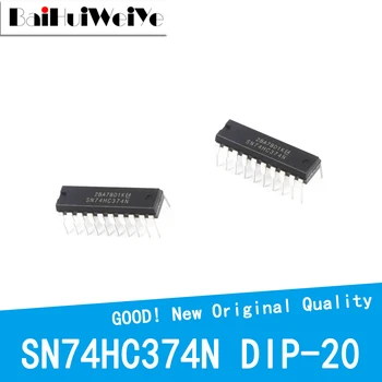 10PCS/LOT SN74HC374N 74HC374N HD74HC374N 74HC374 DIP-20 Quad операционен усилвател Нов чипсет с добро качество