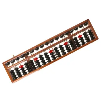 17 цифри Дървени Soroban Standard Abacus китайски калкулатор броене математика Learni