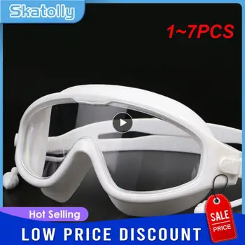 1~7PCS плуване късогледство рецепта очила плуване маска против мъгла opitical прозрачен плуване