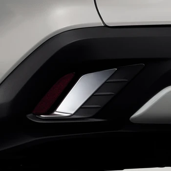 2Pcs за 2020 г. Toyota Corolla кръст заден фар за мъгла декоративни ярки ленти капак тапицерия