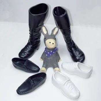 3pairs/lot Миксове Стил кукла обувки ботуши маратонки обувки за кен кукли аксесоари за Барби гадже Кен високо качество детска играчка