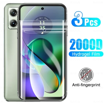 3Pcs Прозрачен хидрогелен филм за Motorola Moto G84 G54 G14 Мек TPU протектор за преден екран G 84 54 14 Филми за защита с пълно покритие