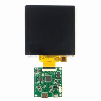  4.0 инчов TFT LCD екран модул квадрат 480 * 480 3SPI RGB 40Pin 3.3V ST7701S диск с дисплей HDMI шофиране съвет