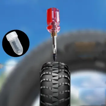 50PCS Комплект за ремонт на мини гуми за автомобилни безкамерни гуми пункция винтови лепенки