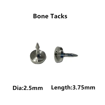 5Pcs Dental GBR Bone Tack Mini Screw Titanium Pins Guided Bone Regeneration Tac Membrane Fixation Хирургически имплантни инструменти