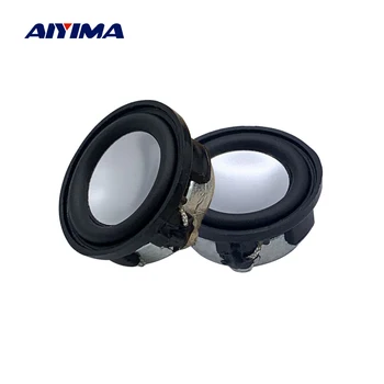 AIYIMA 2pcs 24MM субуфер високоговорител 4 Ohm 2W вътрешен магнитен NdFeb тежък бас играчка костна проводимост DIY Bluetooth усилвател високоговорител