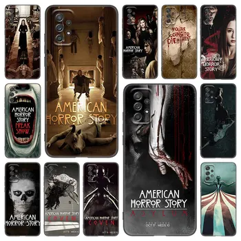 American Horror Story Калъф за телефон за Samsung Galaxy A02 A21 A52 S A13 A22 A32 A33 A53 5G A11 A12 A31 A50 A51 A70 A71 A72 капак