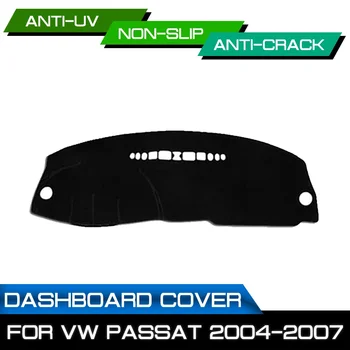 Car Dashboard Mat Anti-dirty Non-slip Dash Cover Mat UV Protection Shade за Volkswagen Passat 2004 2005 2006 2007