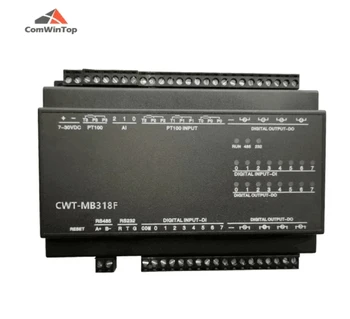 CWT-MB318F 4PT+4AI+4AO+8DI+6DO RS485 RS232 Отдалечен терминален модул Ethernet Modbus Io модул Rtu Tcp модул за събиране на данни