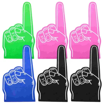 Eva Palm Foam Finger Cheering Fingers Ръкавици за ръце Мажоретен реквизит за фен на спортни събития
