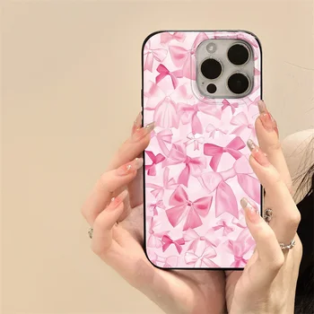 Glossy Case For iPhone 15 Cover iPhone 11 14 12 13 15 Pro Max 14 15 Plus X XR XS Max 7 8 Plus SE 2020 2022 Мек калъф за бонбони