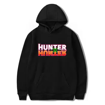 Hunter x Hunter Hoodies Мъжки суитчър Анцуг Дамски качулка Casual Суитчър Японски аниме Hot Hunter x Hunter Print Cotton
