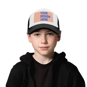 JX Пълна сублимационна професионална капачка Персонализирана 3D печат Детска шапка Промоционална сублимационна мрежа бейзболна шапка