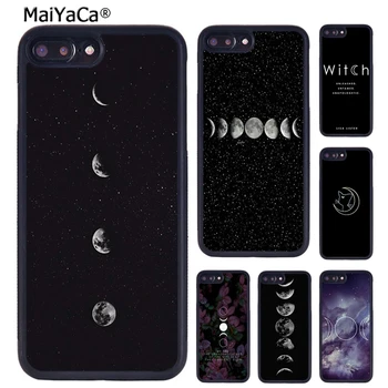 MaiYaCa Магьосничество вещица луна телефон случай за iphone SE2020 15 14 XR XS 11 12 13 Pro MAX 6 6S 7 8 Plus coque капак черупка