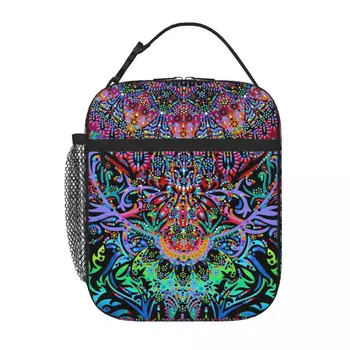 Mandala Energy Lunch Tote Picnic Anime Lunch Bag Thermo Cooler Bag