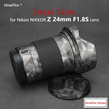 Nikkor Z 24 F1.8 Стикер за обектив 24 1.8 Стикер за обектив за Nikon NIKKOR Z 24mm F1.8 S Протектор за обектив Капак за обвиване на козината
