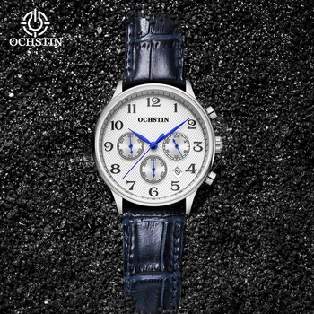 Ochstin оригинална марка PROMINENTE знаменитост висок клас луксозен бизнес кварцов механизъм мъжки кварцов часовник