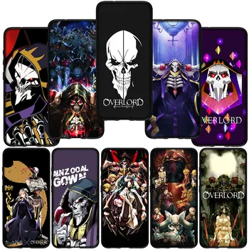 Overlord аниме капак телефон корпус за Samsung Galaxy S21 S20 Fe S23 S22 Ultra S8 плюс A71 A12 A13 A21S S7 мек калъф