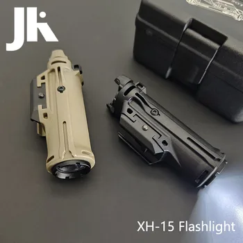 SOTAC Нов тактически найлон XH15 фенерче 350 висок лумен оръжие лов скаут светлина бял LED Glock 17 18 за 20 мм железопътен пистолет