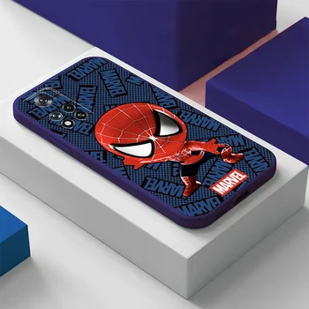 Spiderman Groot За Xiaomi Redmi Забележка 12 11 11S 11T 10 10S 10T 9 8T 8 Pro Plus калъф за телефон Калъфи за пълна защита Carcasa
