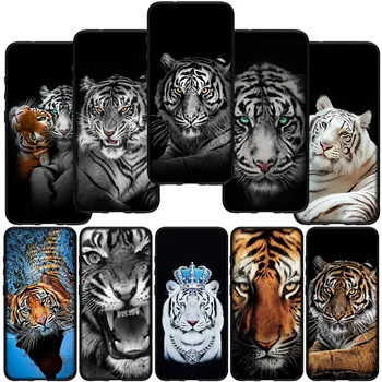 Tiger Animal Cover Телефон корпус за Samsung Galaxy Note 20 Ultra 10 9 S10 S9 Plus A71 A70 A02 A11 A7 M21 мек калъф