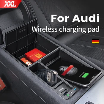 Безжична бордова подложка за зареждане на автомобили за Audi A3 8Y S3 A4 Интериорна електронна