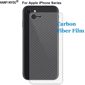 За Apple iPhone 15 14 13 12 mini Plus Pro Max 3D Anti-fingerprint Прозрачен протектор за екран от въглеродни влакна