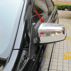 За Mitsubishi Lancer EX 2010-2015 Висококачествен ABS хромиран капак за декорация на огледала против триене защита на автомобила