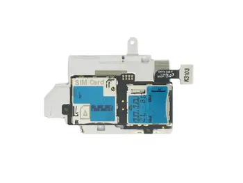За Samsung Galaxy S3 LTE GT-I9305 SIM и MicroSD държач за карти с памет слот четец Flex кабел