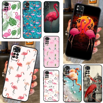 Калъф за птици Flamingo за Xiaomi Redmi Note 9 8 10 11 12 Pro Note 11S 10S 9S Redmi 12C 9C 10A 10C заден капак