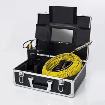 Поддръжка Dvr запис алуминиева кутия 23 мм диаметър бороскоп ендоскоп камера тръба инспекция верижни камери с карта с памет