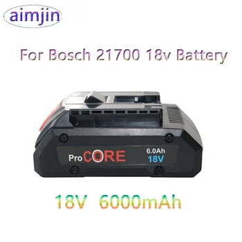 Резервна батерия за електроинструменти 18V 6000mAh Li-Ion за Bosch GSR18-Li, BAT609, BAT618,BAT609G,BAT618G,17618,37618,DGSH181