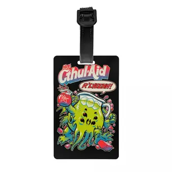 сладък Cthulhu багаж етикет за куфари мода прекрасна карикатура багаж Tags поверителност Cover ID етикет