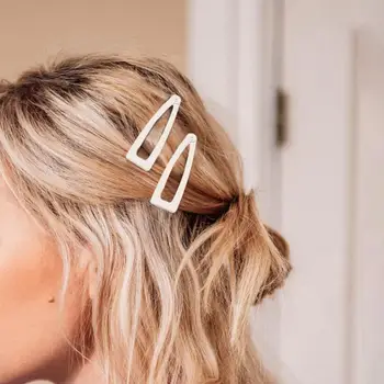 Трайни метални щипки за коса щифт за коса реколта вдъхновени шноли за коса 10-пакет двойно сцепление метални клипове за жени стилен прическа