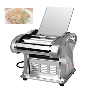 У дома Автоматична електрическа машина за макаронени изделия Автоматична машина за приготвяне на юфка Машина за валцуване на тесто за спагети, макарони, кнедли