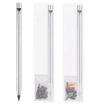 Вечен молив за многократна употреба, сменяем молив със сменяем писец за писане Y3ND
