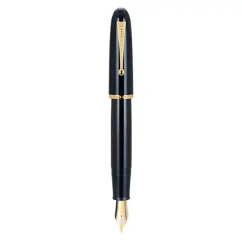 Екстра фини писалки 9019 Писалка с конвертор на мастило с метален връх елегантен златен клип писалка подарък за колеги дълго