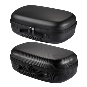 Компактна пътуваща кутия EVA чанта за носене на PICO 4 слушалки кутия цип организатори лесен за отваряне Затвори твърди държачи за носене