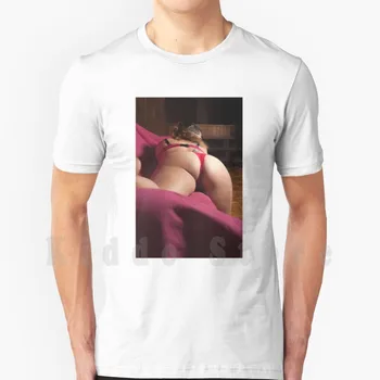 Кръгла плячка T Shirt Print За мъже Памук Нов Cool Tee Дебеланки Плячка Кръг Плячка Голяма плячка Pawg Секси Еротичен